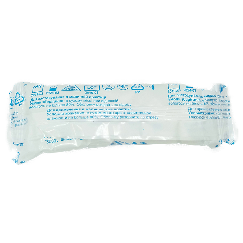 Бинт марлевий медичний нестерильний 5м x 10см "Гемопласт-Полісся"